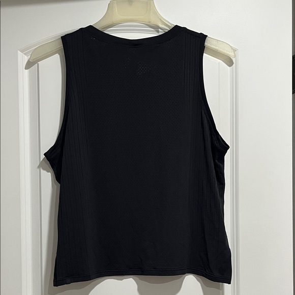 Lululemon Athletica Black Perforated Mesh Tank Top - Picture 3 of 5